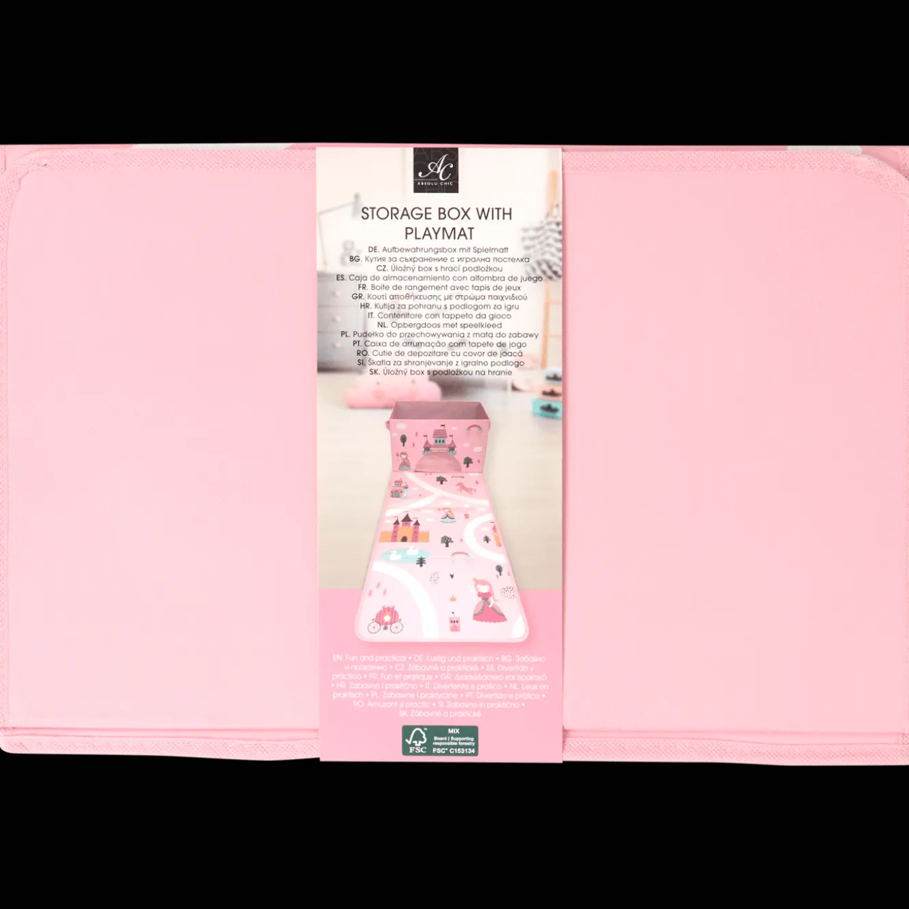 Absolu Chic opbergdoos met speelmat