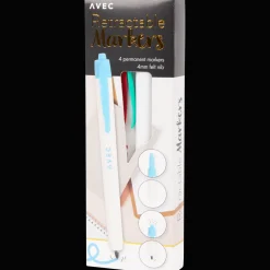 Avec intrekbare markers