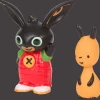 Bing en Flop speelgoedfiguren