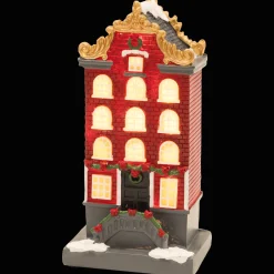 Decoratief huisje met ledlicht