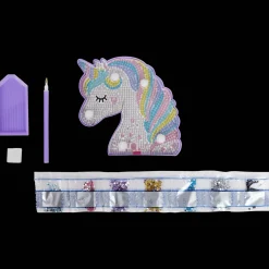 Diamond painting met licht