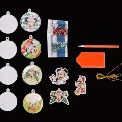 Disney diamond painting kerstballen