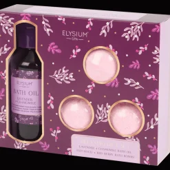 Elysium Spa badolie- en bruisballenset