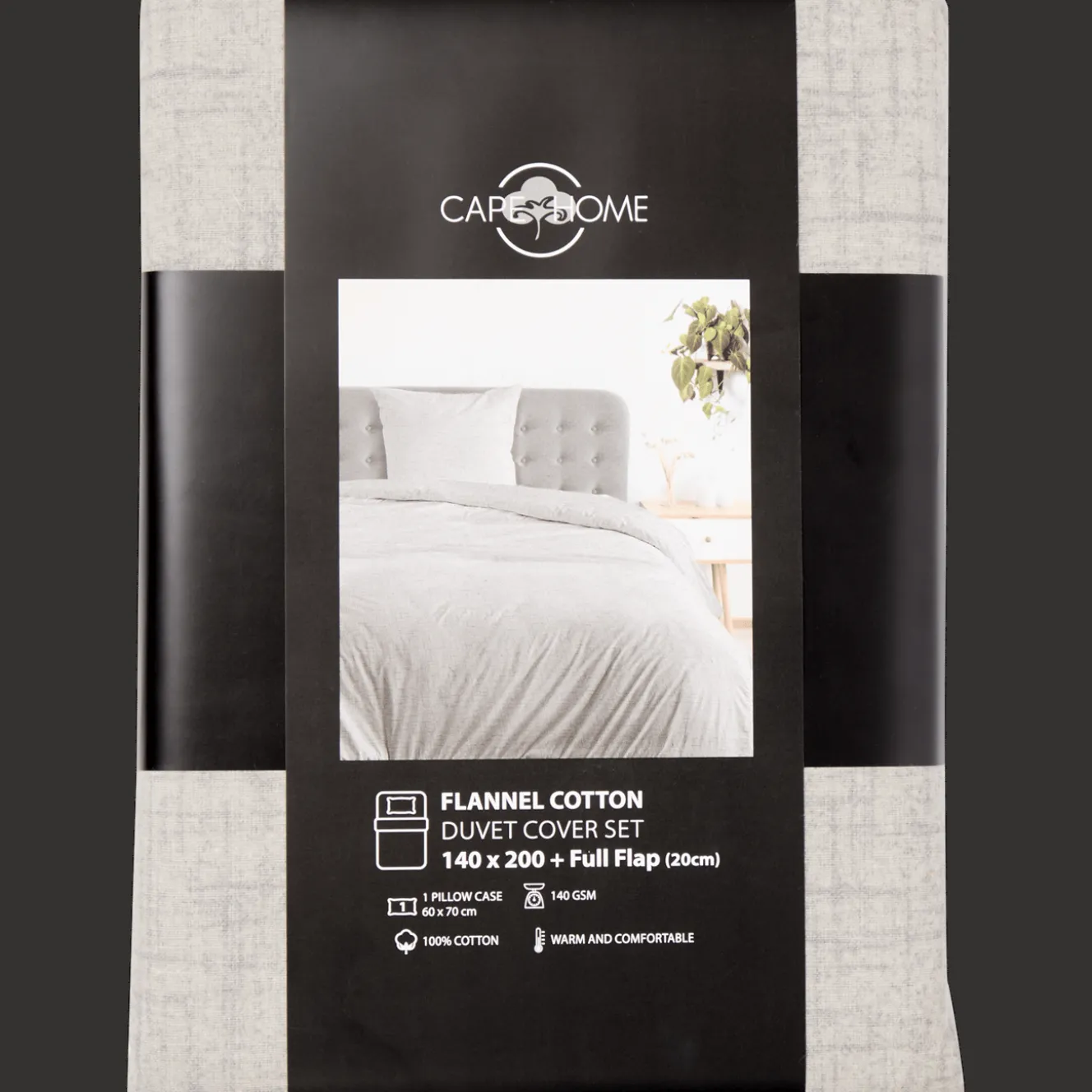 Flanel dekbedovertrek