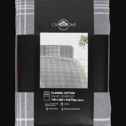 Flanel dekbedovertrek