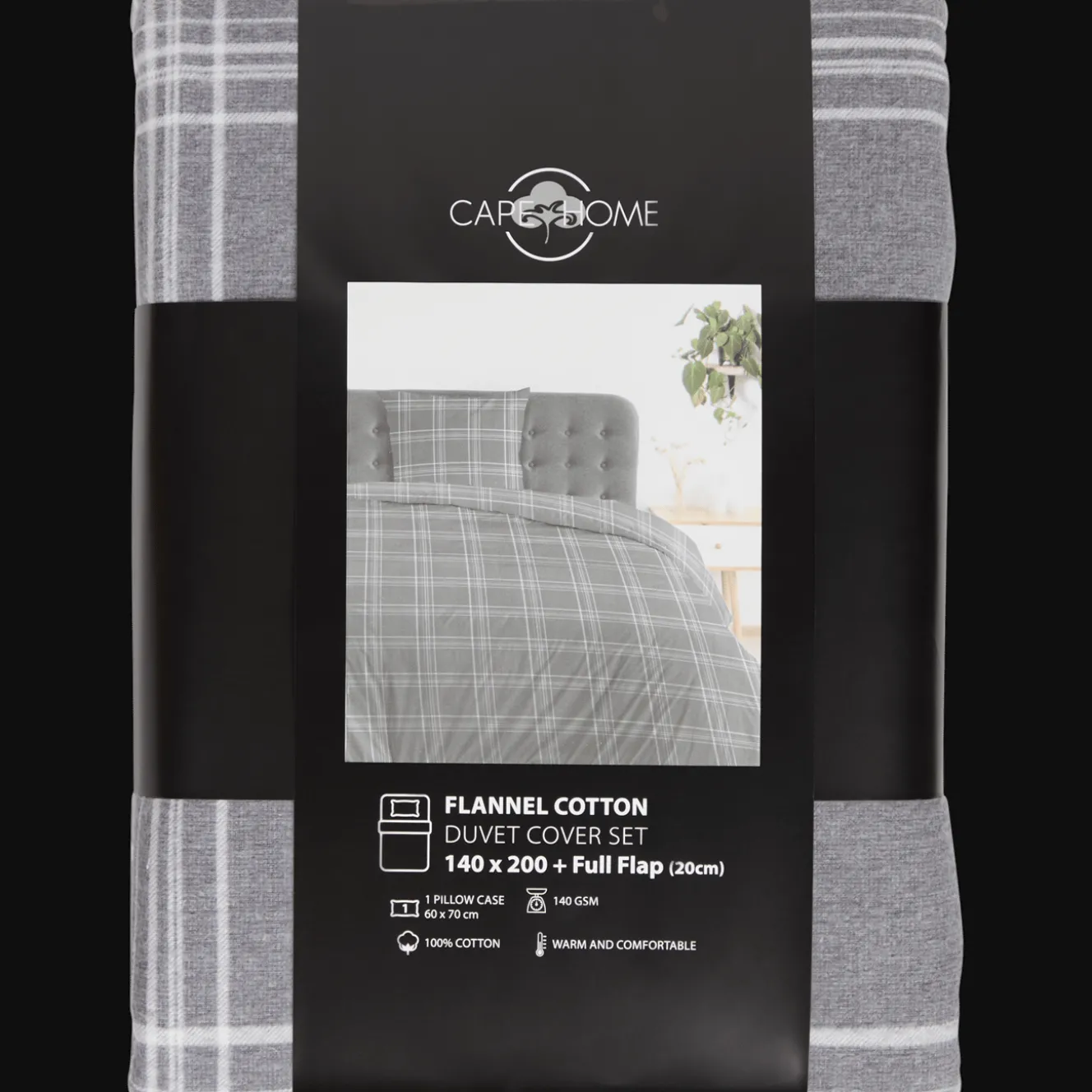 Flanel dekbedovertrek