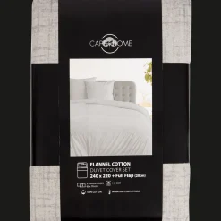 Flanel dekbedovertrek