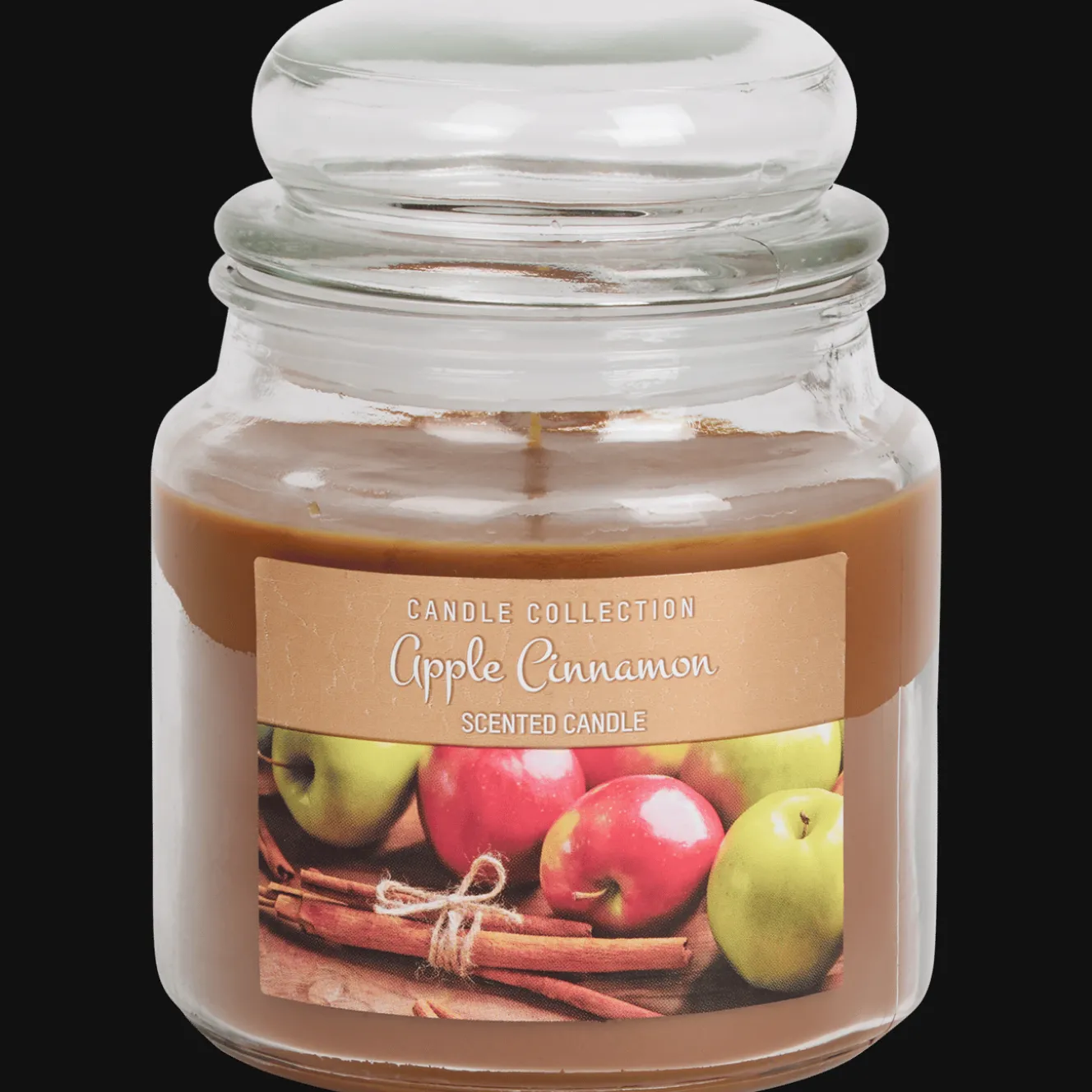 Geurkaars in glazen pot