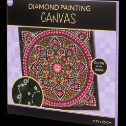 Glow-in-the-dark diamond painting