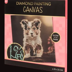 Glow-in-the-dark diamond painting