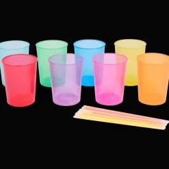 Glow-in-the-dark feestbekers