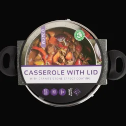 Granite stone braadpan