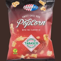 Jimmy Tabasco popcorn Sweet Chili BBQ