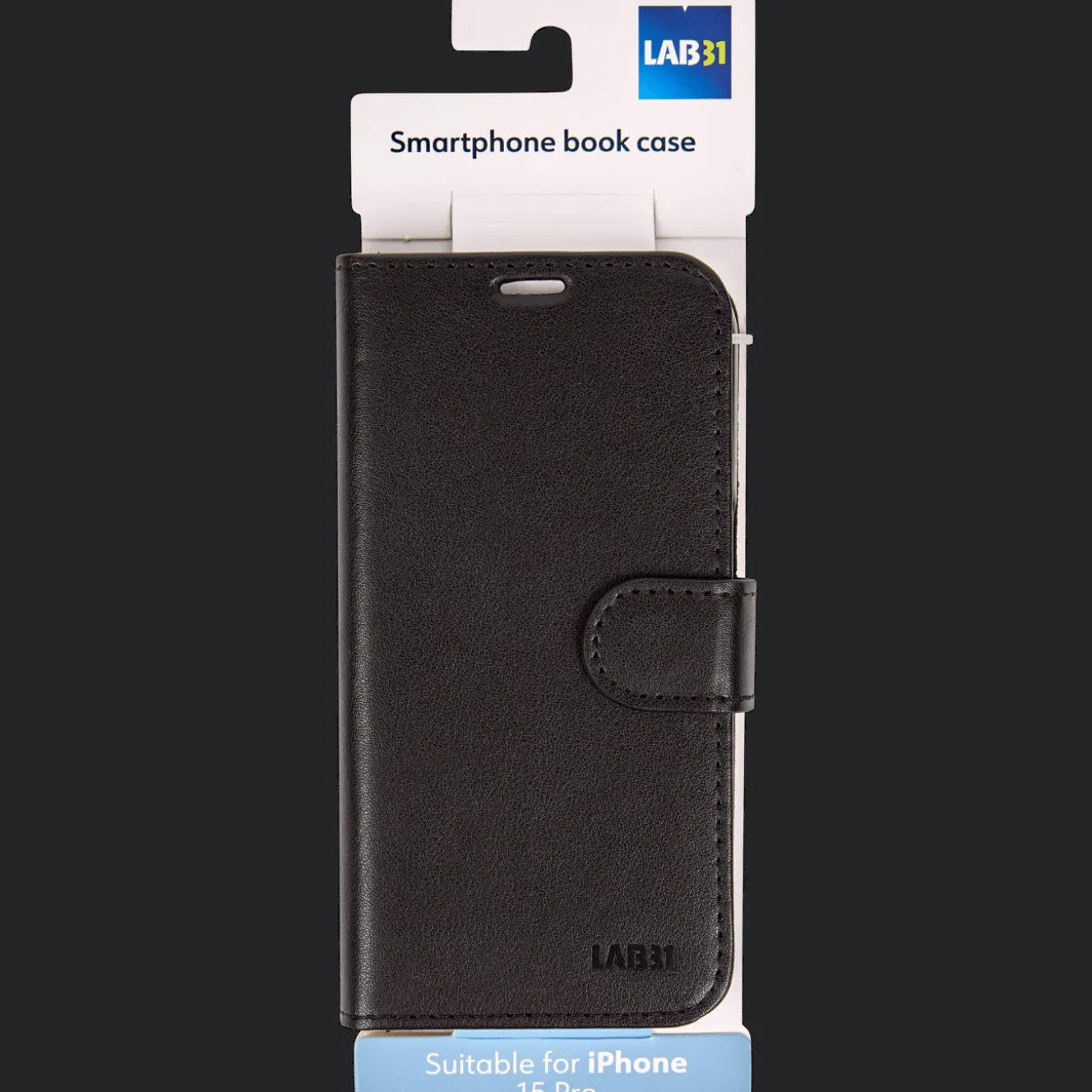 Lab31 leren telefoonhoesje