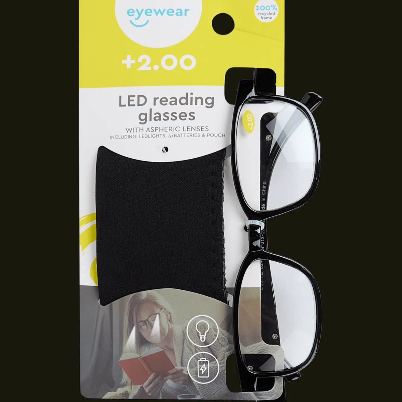 Leesbril met ledlicht