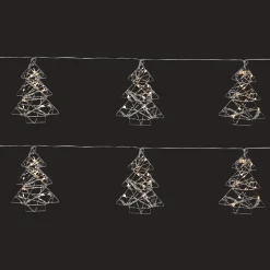 Lichtslinger met kerstbomen of sterren