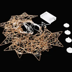 Lichtslinger met kerstbomen of sterren