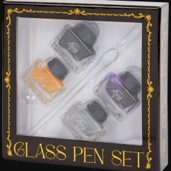 Luxe glazen pennenset