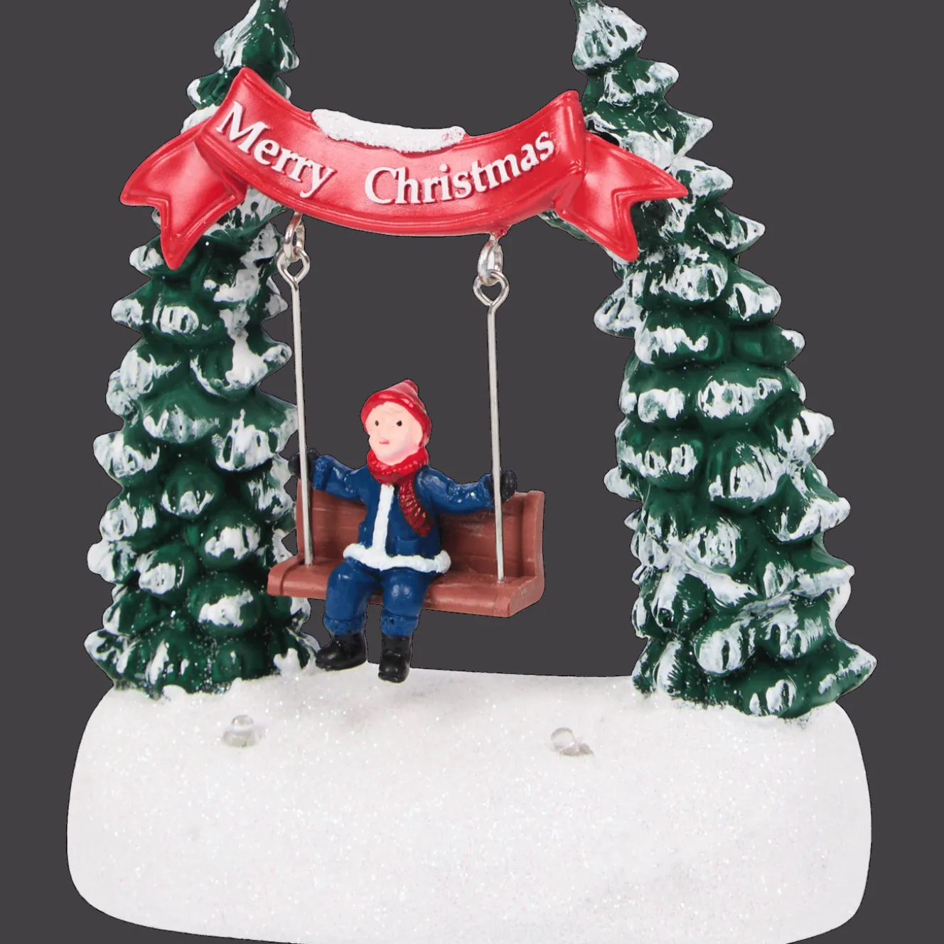 Magic Village schommel kersttafereel