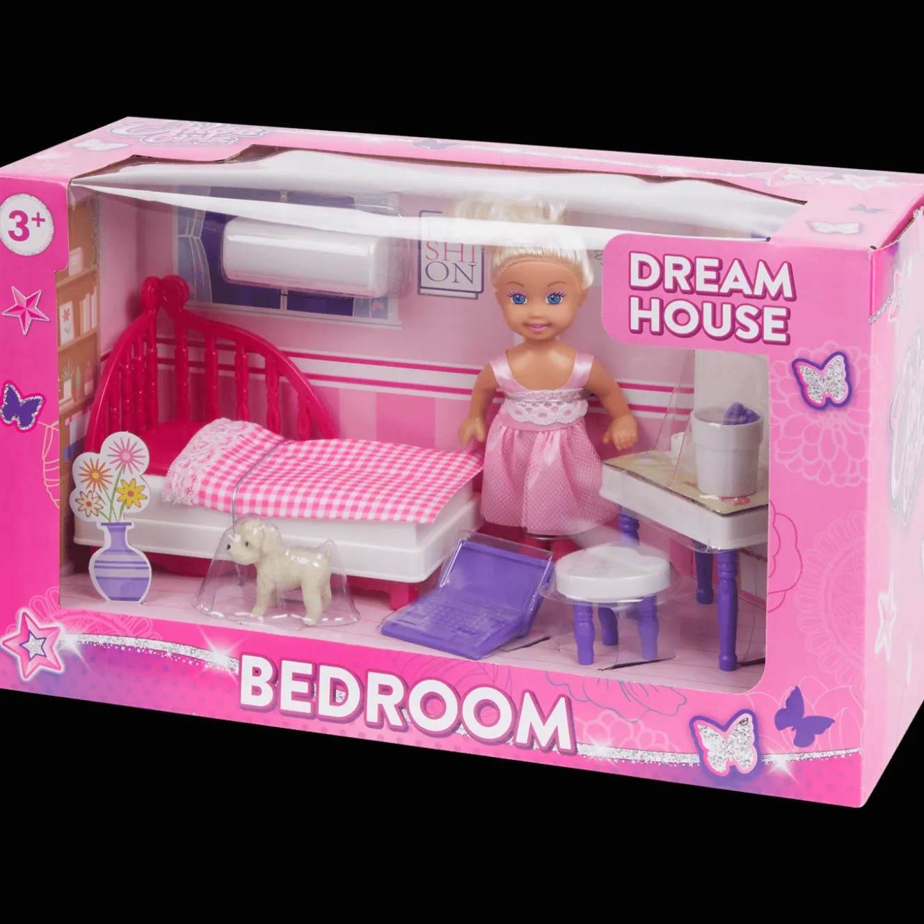 Mini-pop met accessoires