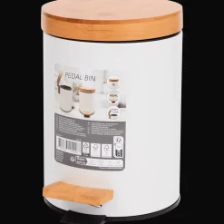 Pedaalemmer met bamboe