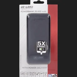 Re-load snel-ladende powerbank