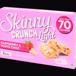Skinny Bars Light mueslirepen Framboos & Witte Chocolade