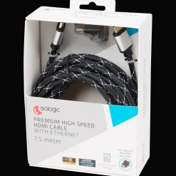 Sologic HDMI-kabel met adapter