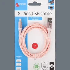 Sologic laad- en datakabel 8-pins