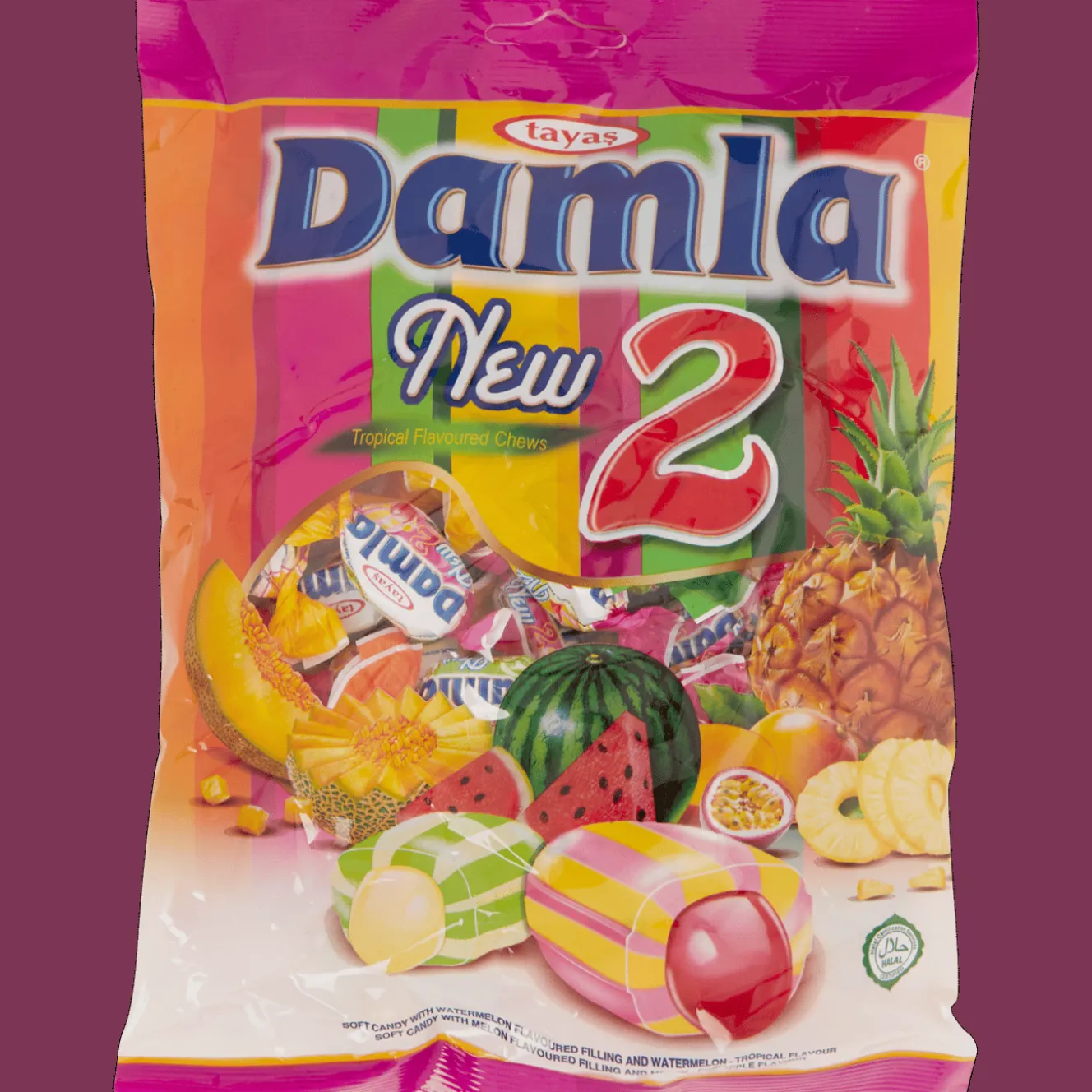 Tayas Damla tropische vruchtensnoepjes