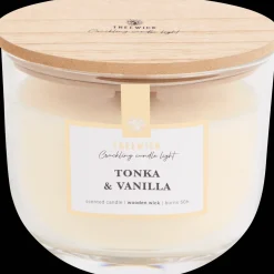 Treewick geurkaars met houtlont