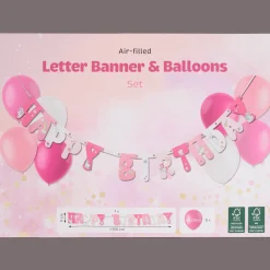 Verjaardagsslinger en -ballonnen